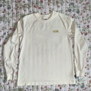 Vans Off-White Long Sleeve Tee